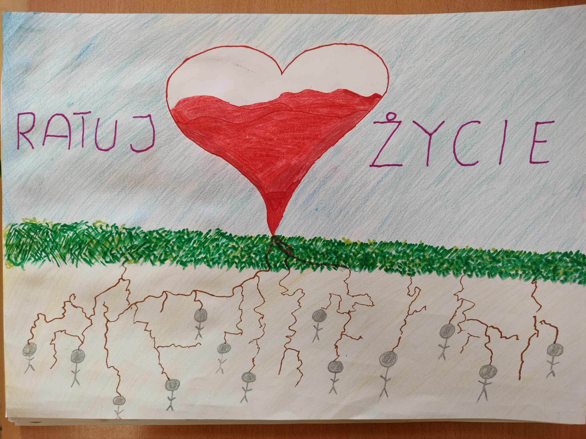 Zdjęcie przedstawia plakat